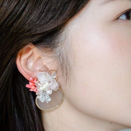 天然シェルが涼しげ　夏のシェルアクセサリーシリーズ