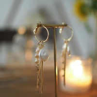 バロックパールが可愛い❤︎取り外し、付け替え可能アクセサリー