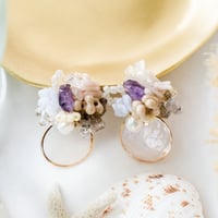 天然シェルが涼しげ　夏のシェルアクセサリーシリーズ　mini