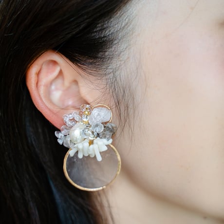 天然シェルが涼しげ　夏のシェルアクセサリーシリーズ