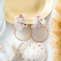 天然シェルが涼しげ　夏のシェルアクセサリーシリーズ