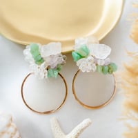 天然シェルが涼しげ　夏のシェルアクセサリーシリーズ