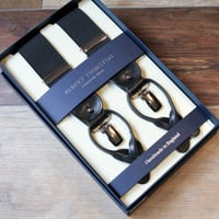 ALBERT THURSTON サスペンダー（ネイビー） | THE GENTS TOKYO