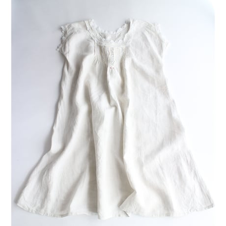 Antique linen dress