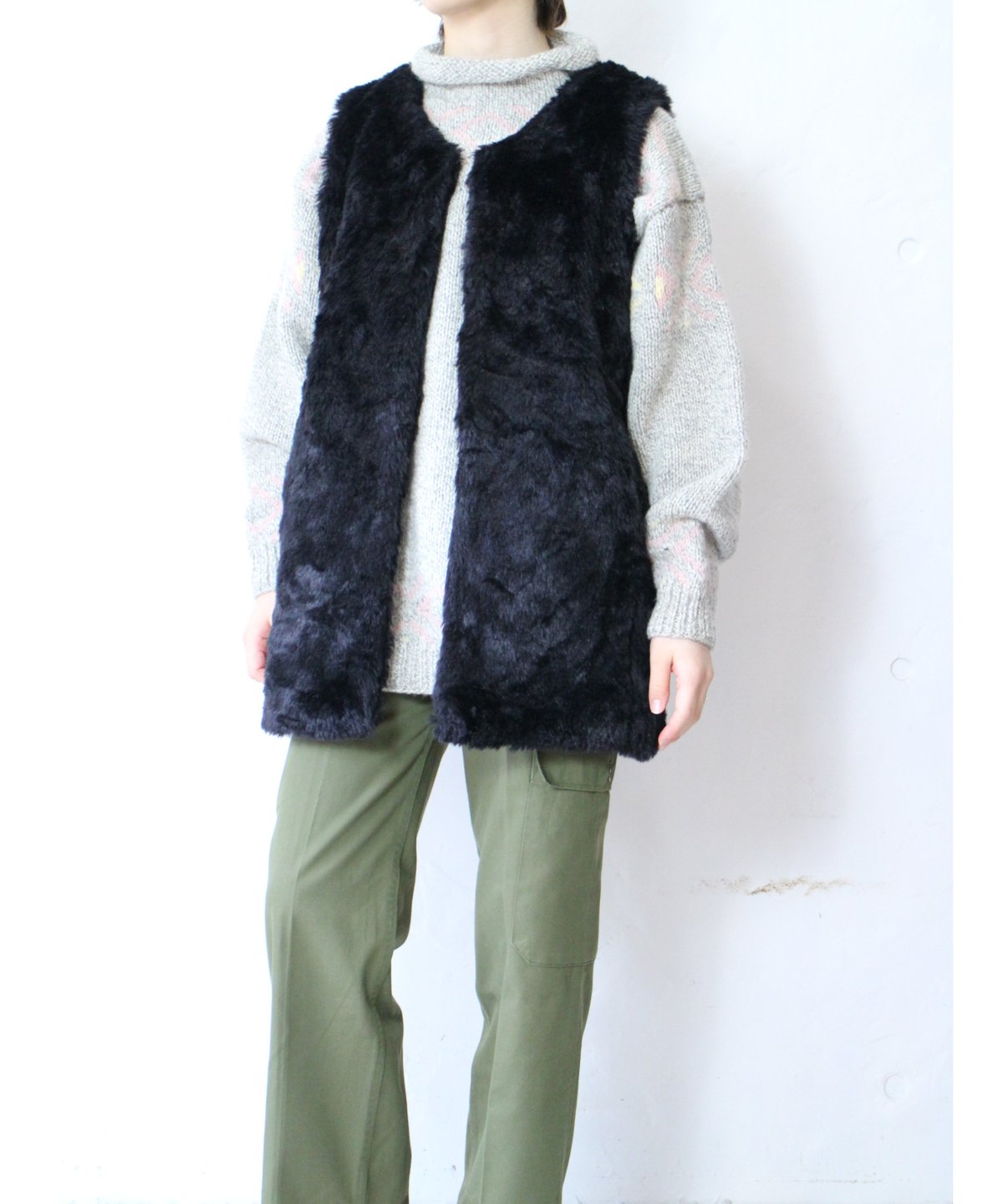 Ci sono fur vest cheap
