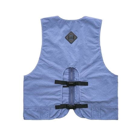 "utility vest"onibegie(blue)/ML-JKT24101