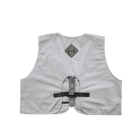 "utility short vest"onibegie(gray)/ML-JKT24102