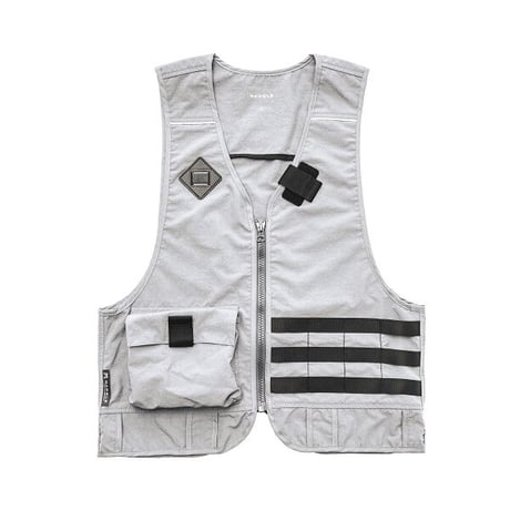 "utility vest"onibegie(gray)/ML-JKT24101