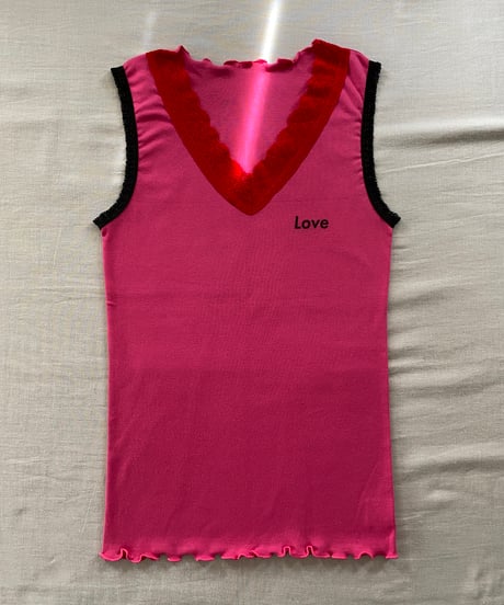 【Sway】<Extra Fabrics Sleeveless/Love> Underwear/Magenta