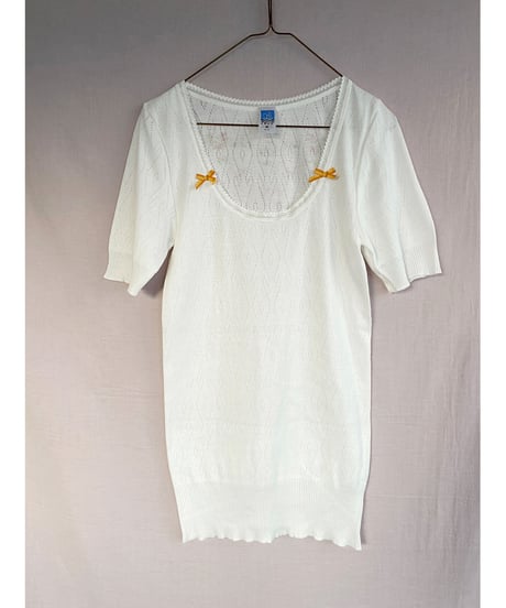 【Sway】 Euro Underwear half sleeve 「White Swan」