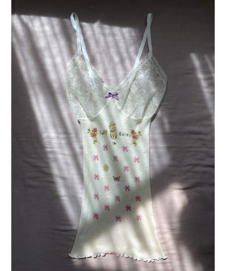 【Sway】 Euro Underwear Camisole ▼White series
