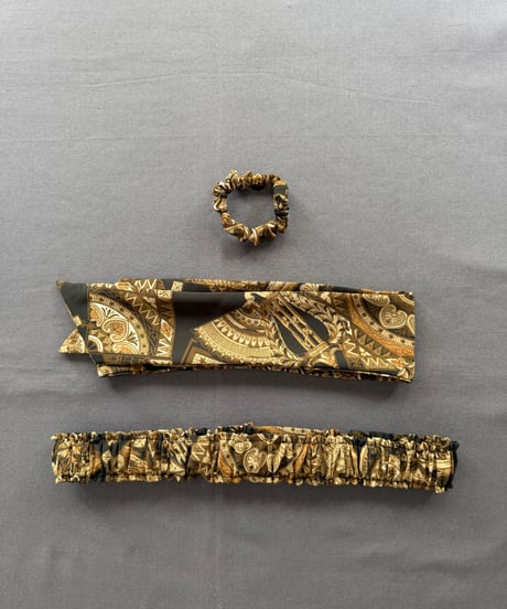 【Sway】<Baroque pattern> Freely style Ribbon belt