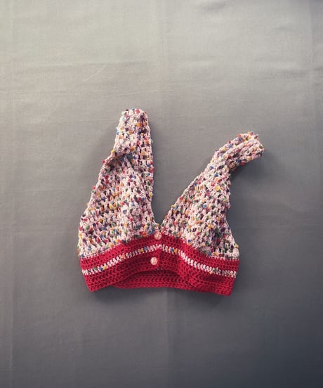 【Sway】<Crochet Bustier> Jelly beans Pink