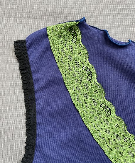 【Sway】<Extra Fabrics Sleeveless/Always> Underwear/Navy