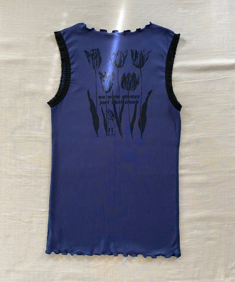 【Sway】<Extra Fabrics Sleeveless/Always> Underwear/Navy