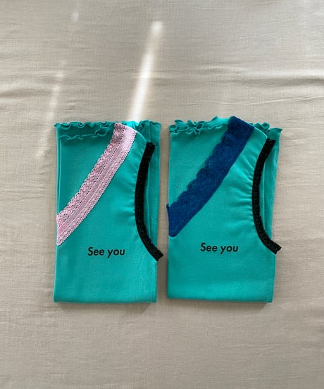 【Sway】<Extra Fabrics Sleeveless/See you> Underwear/Mint