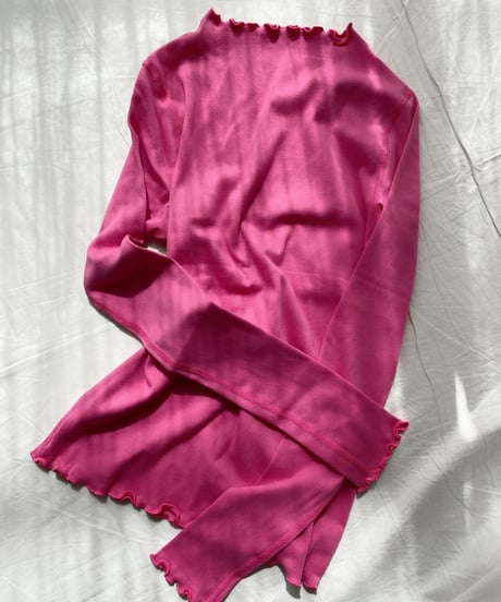 【Sway】<Mellow Long Sleeve / Pink> Underwear
