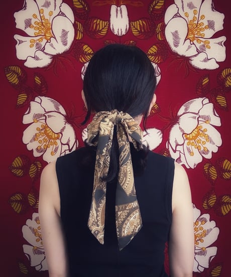 【Sway】<Baroque pattern> Freely style Ribbon belt