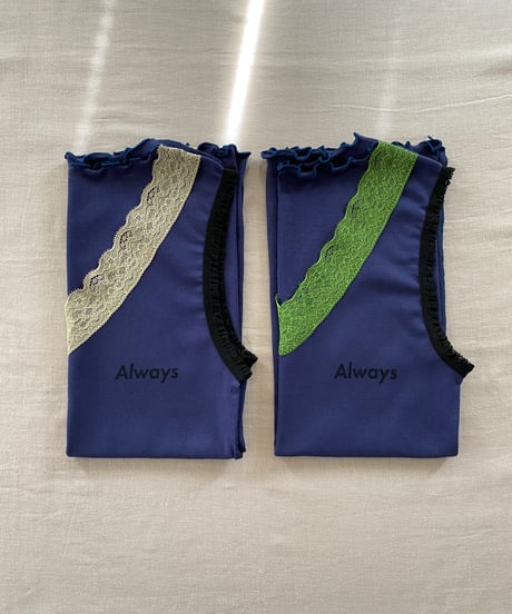 【Sway】<Extra Fabrics Sleeveless/Always> Underwear/Navy