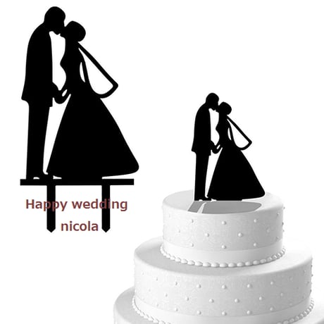 wedding cake Topper　Type 1