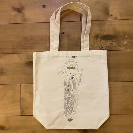 『CARRY the CURRY  』レシピ全体刺繍トート編