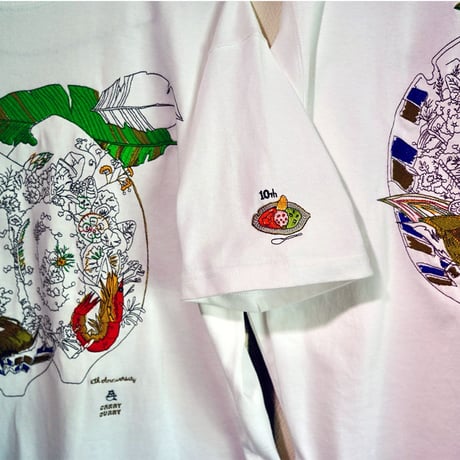 復刻⭐︎記念カレー全刺繍Tシャツ【受注生産】※受付は7／31まで