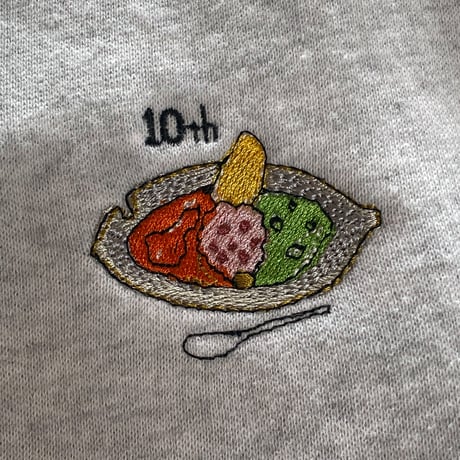 復刻⭐︎記念カレー全刺繍Tシャツ【受注生産】※受付は7／31まで