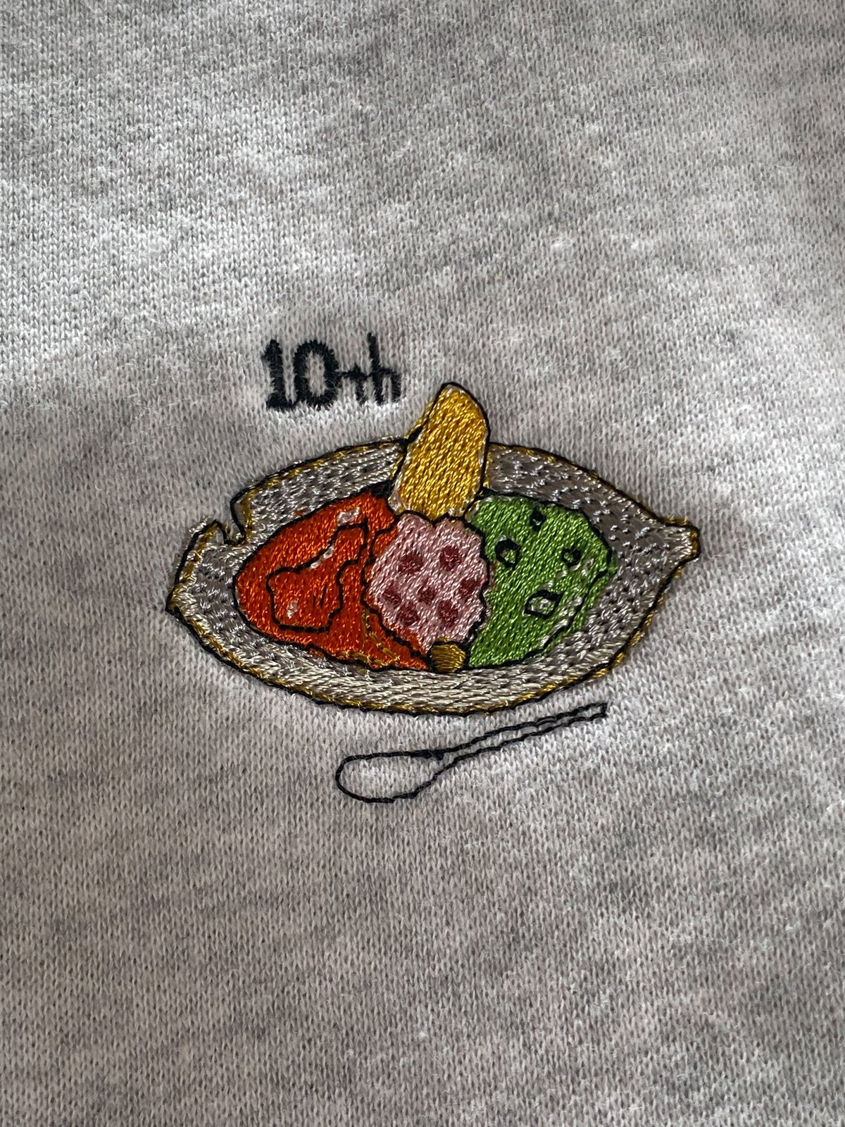 復刻⭐︎記念カレー全刺繍Tシャツ【受注生産】※受付は7／31まで | 森林 