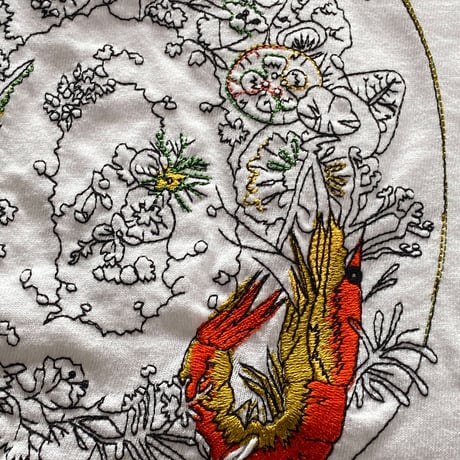10th記念カレー背中に全刺繍ロンT編【受注生産】※受付は5／25まで