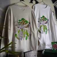 12th記念『森林食堂カレーとお松刺繍』ロンT  ※受付は4/19迄