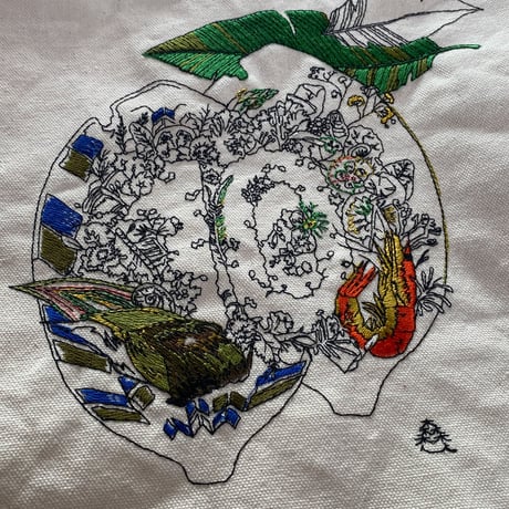 10th記念『CARRY the CURRY  』全体刺繍トート編※数量限定