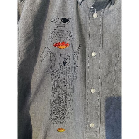 【カレーレシピ刺繍シャツ】8周年記念