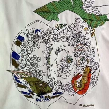 10th記念カレー背中に全刺繍ロンT編【受注生産】※受付は5／25まで