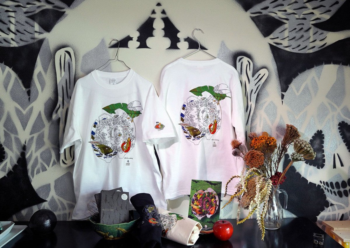 復刻⭐︎記念カレー全刺繍Tシャツ【受注生産】※受付は7／31まで | 森林 