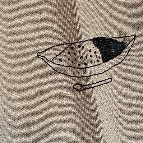 12th記念『森林食堂カレーとお松刺繍』ロンT  ※受付は4/19迄