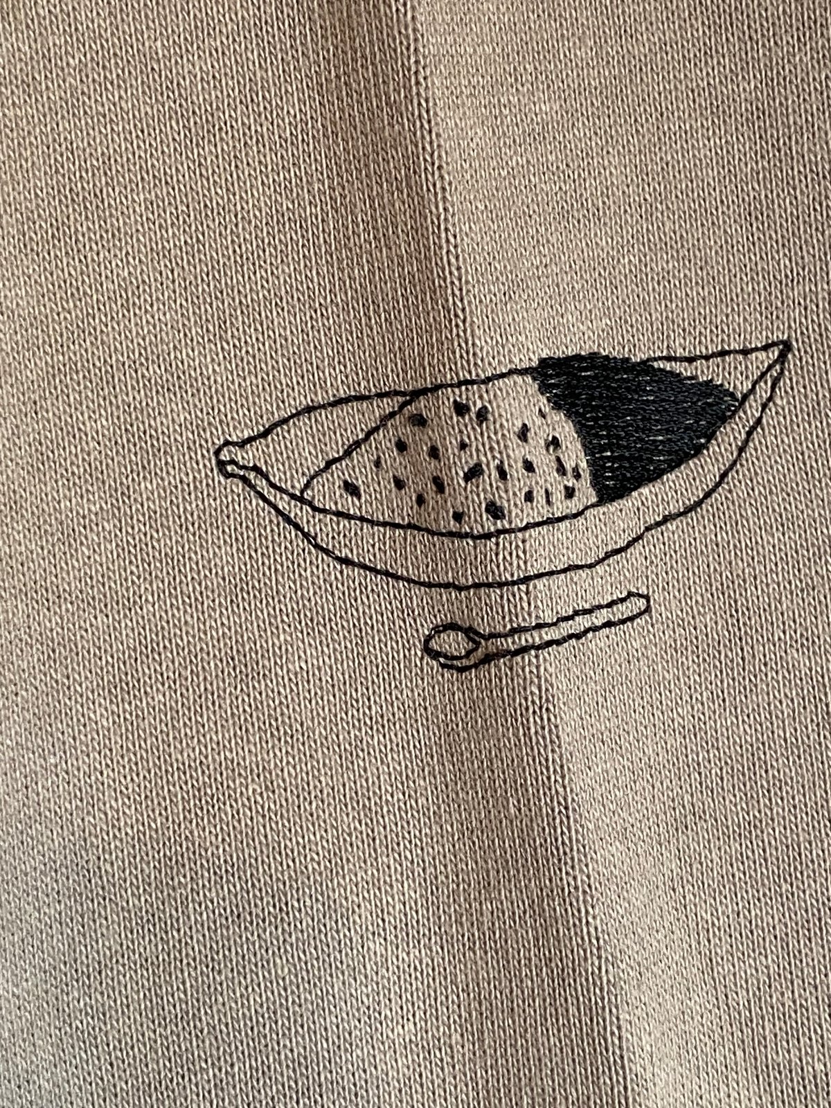 12th記念『森林食堂カレーとお松刺繍』ロンT ※受付は4/19迄 | 森林食堂 