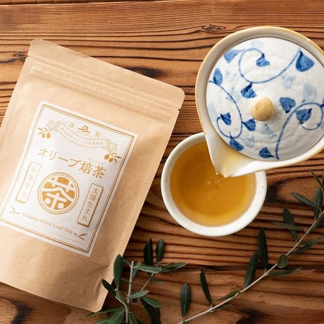 オリーブ焙茶〈ティーパック25包〉（香川県産オリーブ葉使用）