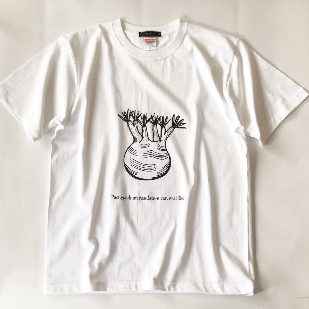 グラキリスプリントTシャツ ホワイト*oneno* | inoka+kreha