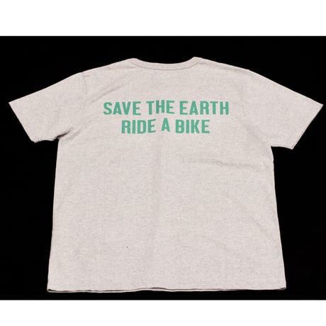 SAVE THE EARTH RIDE A BIKE Short Sleeves