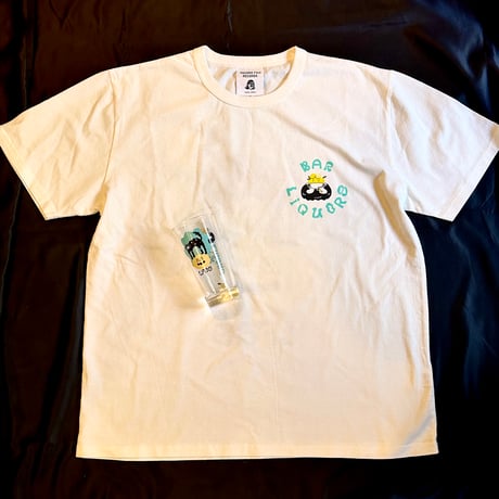 barliquors T-SHIRT ver.toyameg　WHITE