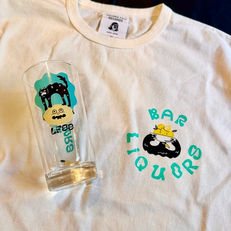 barliquors T-SHIRT ver.toyameg　WHITE
