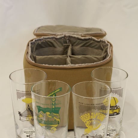 "Mos Cantina Glass.SOUR QUARTET sand"　Too Drunk To Pack series