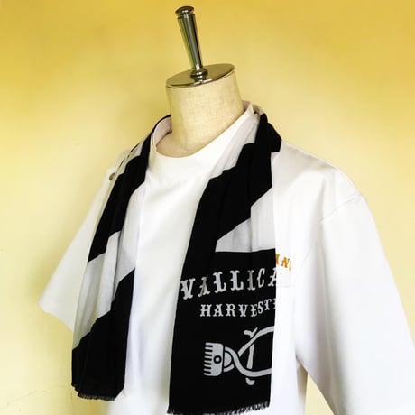 手ぬぐい Barberpole：Black or White