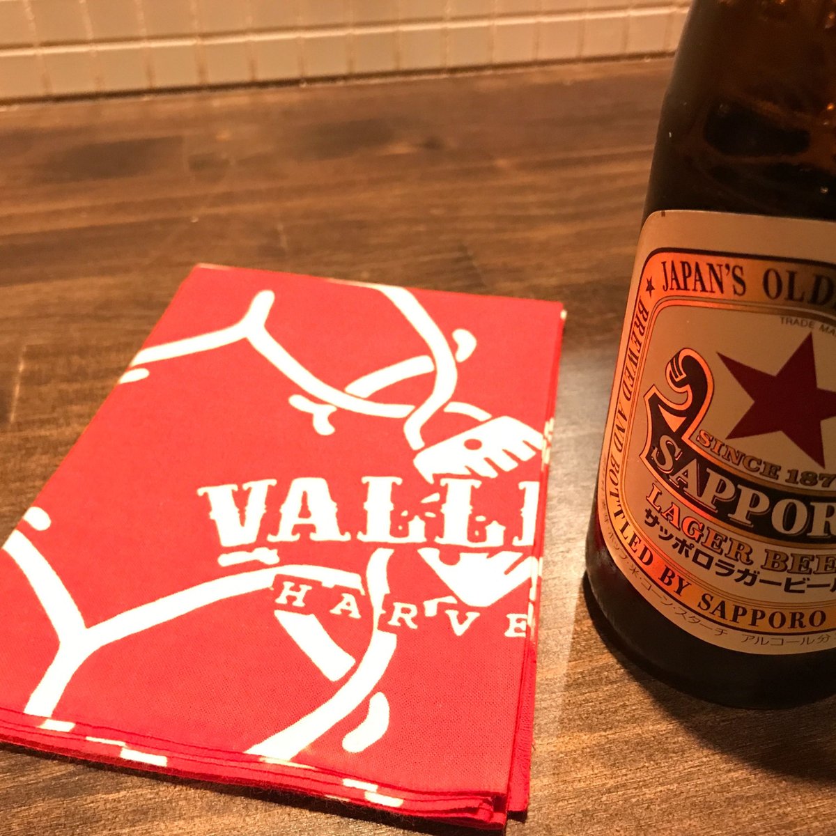 サッポロラガービール 手ぬぐい サッポロラガービール 手ぬぐい 非売品 - メルカリ
