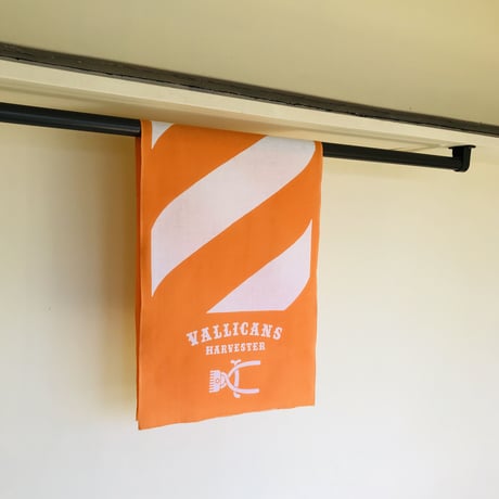 手ぬぐい Barberpole：G orange