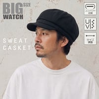 CAS-22　 スウェット アンパイアキャスケットBIGWATCH  ブラック