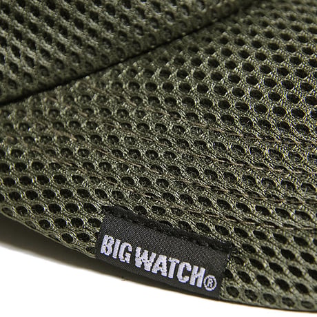 CPMG-06R　  無地ラウンドスポーツキャップ BIGWATCH 　カーキ