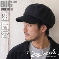 CAS-14　 スウェット ビッグキャスケットBIGWATCH 　ブラック