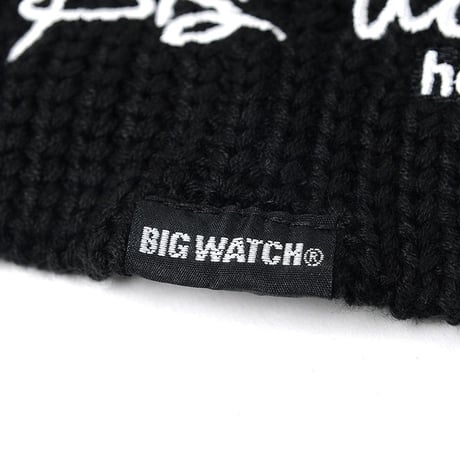 ST-06　刺繍ラージスケールBIGWATCH　ブラック
