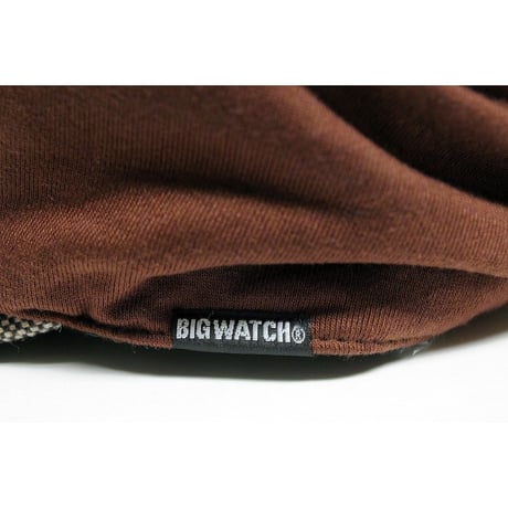DCP-09 　シャーリングツイード　ワークキャップBIGWATCH　ブラウン